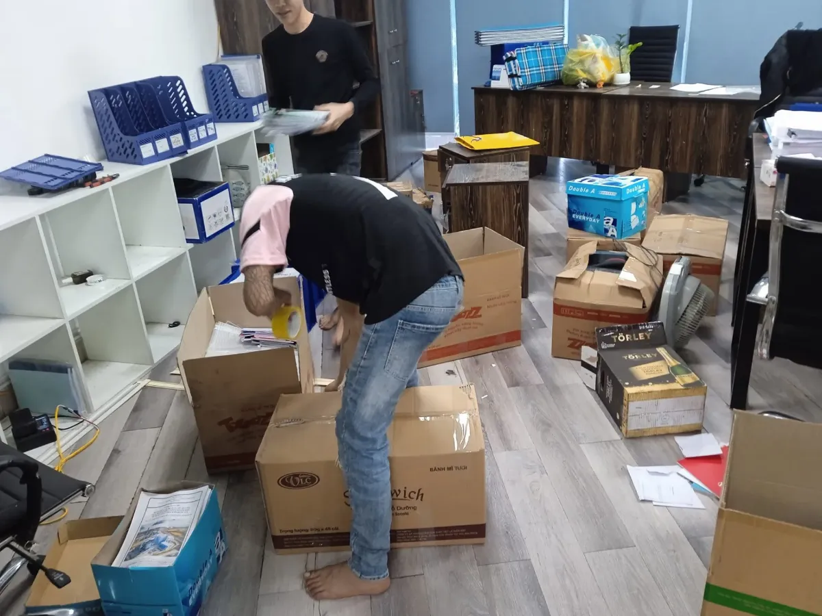 Chuyển Văn Phòng Trọn Gói Hà Nội Đi Thái Bình