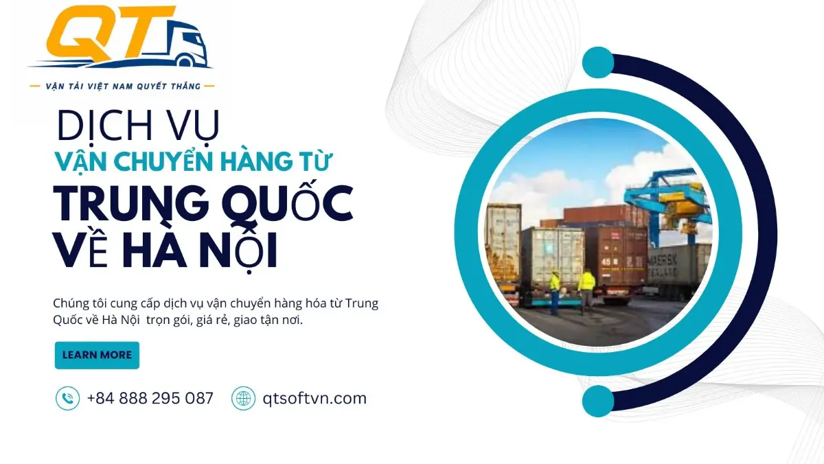 Dịch vụ chuyển hàng từ Trung Quốc về Hà Nội giá rẻ