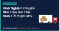 Kinh Nghiệm Chuyển Nhà Trọn Gói Thái Bình Tiết Kiệm 30%