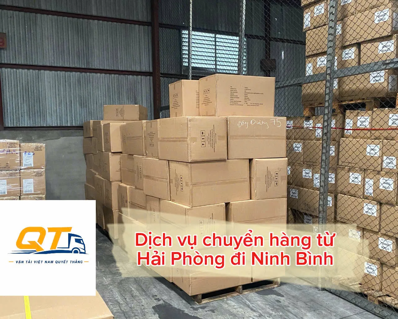 Dịch vụ chuyển hàng từ Hải Phòng đi Ninh Bình